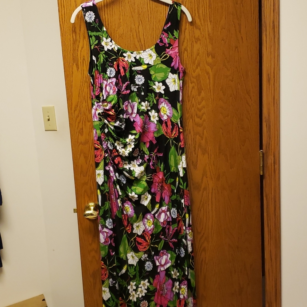 Spense floral maxi dress